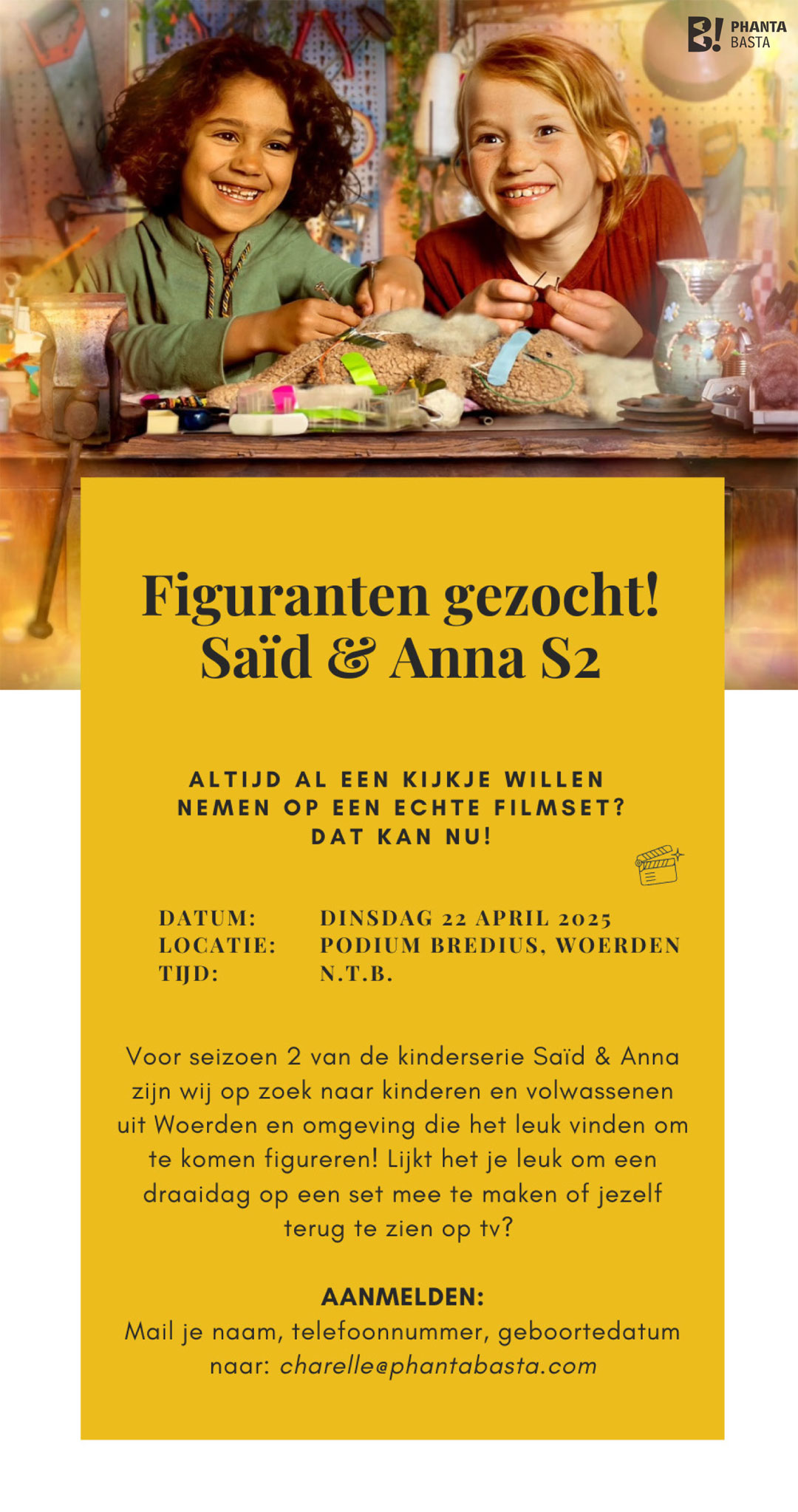 Saïd & Anna S2 - zaterdag 22 maart 2025 @ Podium Bredius