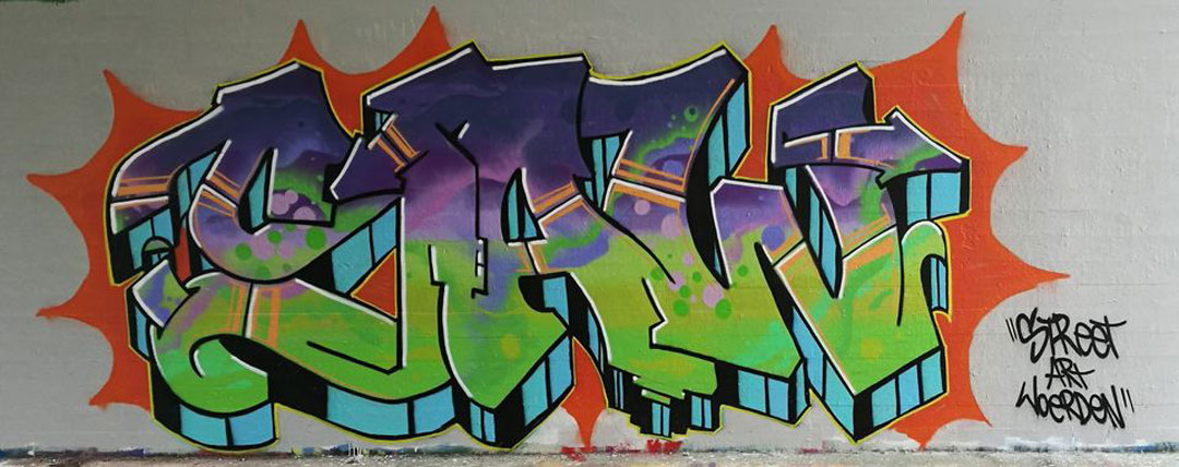 Graffiti workshop door Street-Art Woerden