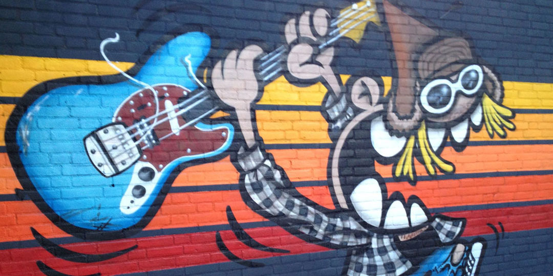 KBTR street-art Podium Bredius / Babylon Woerden