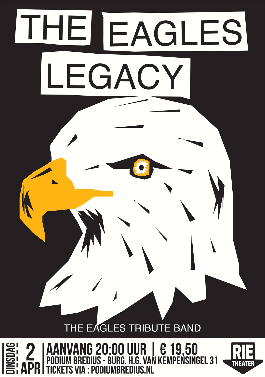 The Eagles Legacy @ RIEtheater @ Podium Bredius - 2 april 2024