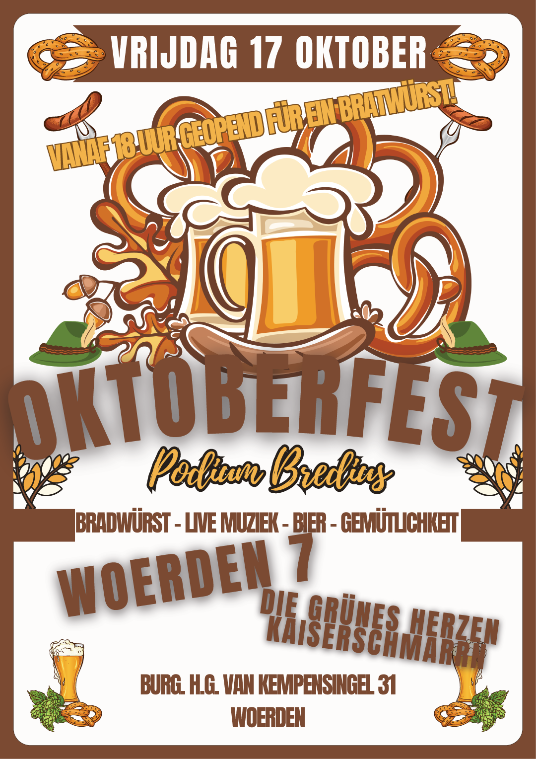 Oktoberfest - 17 oktober 2025 - Podium Bredius Woerden