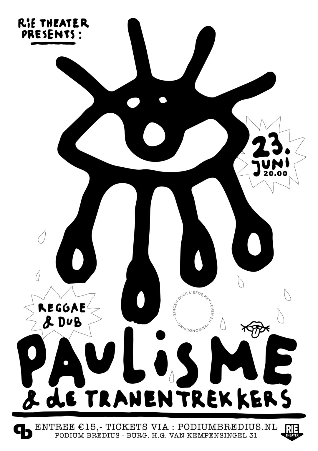 Paulisme en de Tranentrekkers @ RIEtheater @ Podium Bredius Woerden - 23 juni 2026