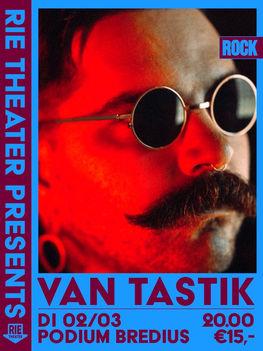 Van Tastik @ RIEtheater @ Podium Bredius - 2 maart 2027