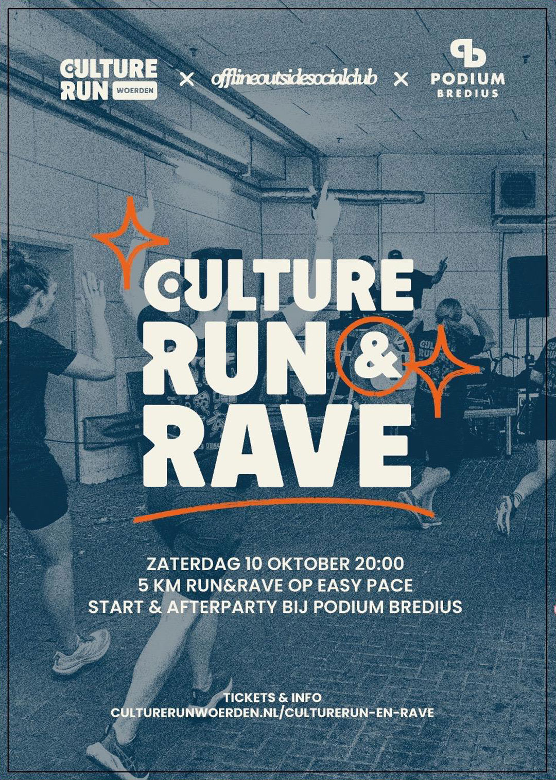 Culture Run en Rave @ Podium Bredius 10 oktober
